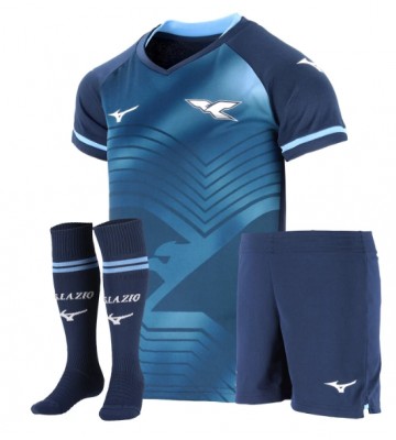 Lazio Tredjetrøje Børn 2025-26 Kortærmet (+ Korte bukser)